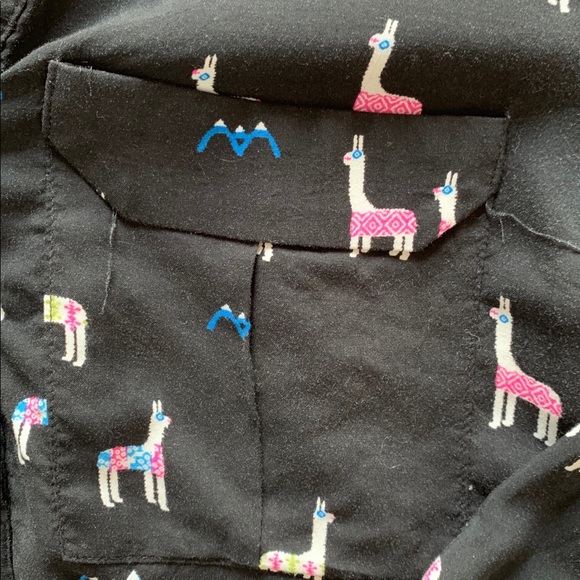 Anthropologie llama blouse - Picture 3 of 3